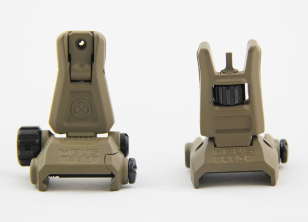 Latest New MBUS PRO Gen3 Back Up Sight Pair Folding Sight